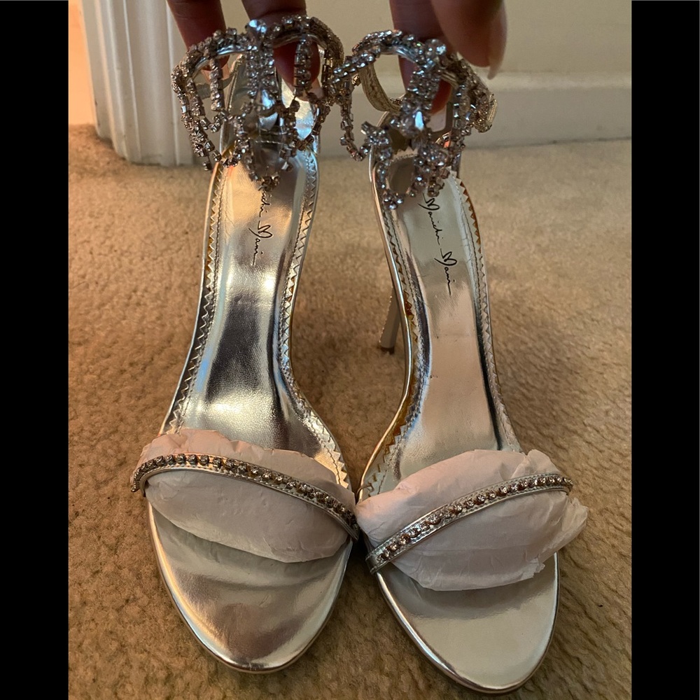 Studded Sandal Heels